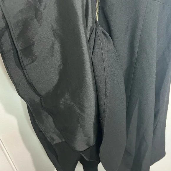 Aidan mattox tan & black mini dress, 9 - Picture 4 of 9